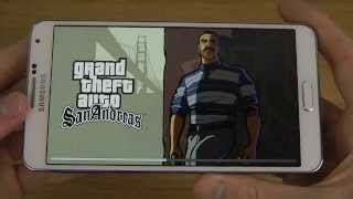 GTA San Andreas Samsung Galaxy Note 3 Official Android 4.4.2 KitKat Gameplay Test