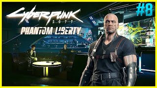 ГЛАВА РАЙОНА КУРТ ХАНСЕН ➤ Cyberpunk 2077: Phantom Liberty ◉ #8