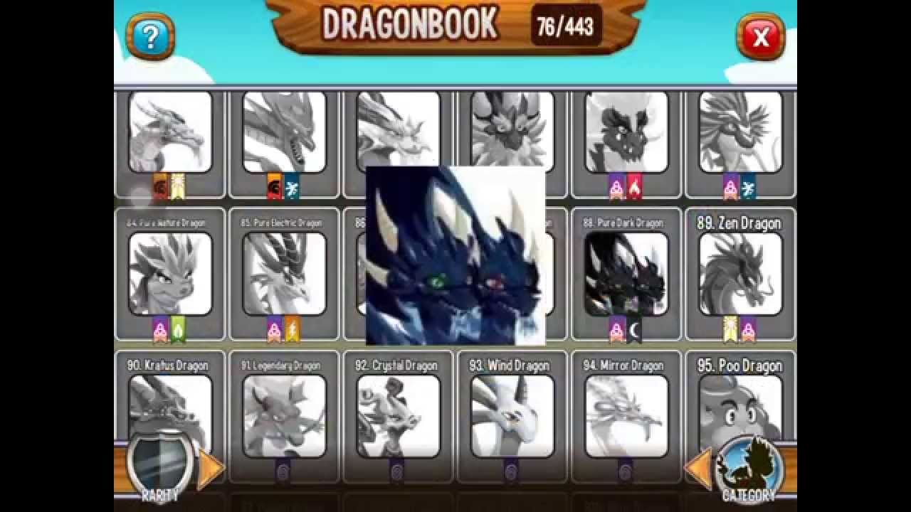 Pure Dark Dragon Dragon City Part 7 And How To Breed The
