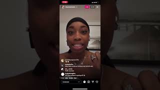 Anne Moore Snippets new song on IG Live