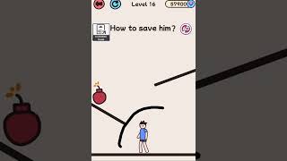 Draw save puzzle #iosgames #mobilegames #drawsavepuzzle #level16