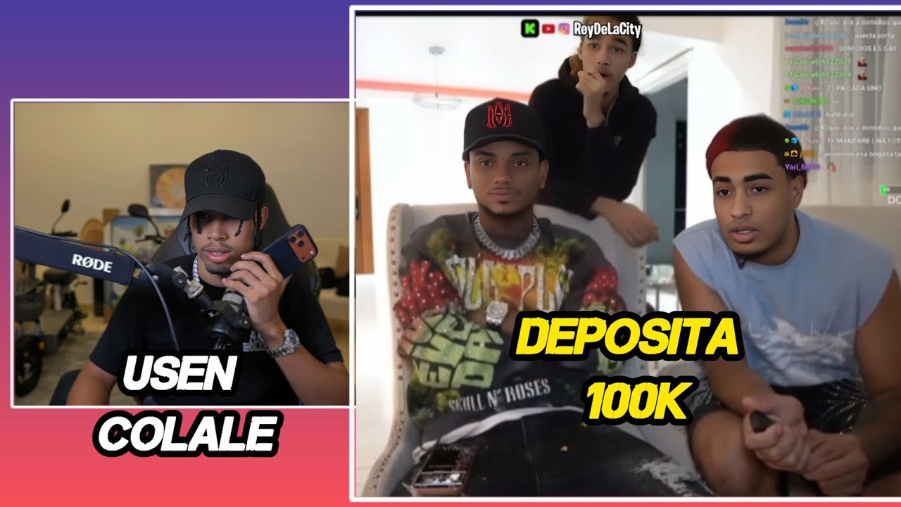 RDjavi: Reto A Domidios y al reydelacyty A Que  Usen Colale