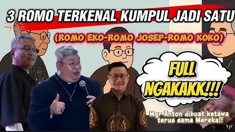 SUPER LANGKA! 3 ROMO INI GABUNG MALAH JADI STAND UP KOMEDI KETAWA TERUS! ROMO EKO-RM JOSEP-ROMO KOKO