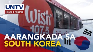 Iconic Wish 107.5 bus, aarangkada na rin sa South Korea