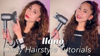 Chic & Simple Curly Hairstyles - Llano Hairdryer