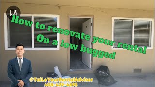 How to renovate your rental on a low budget