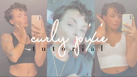 CURLY PIXIE CUT - STYLE & STORY