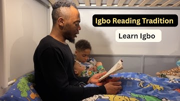 Learn Igbo Language With Us: Raising Igbo Children Abroad | Learning Our Language at Bedtime 