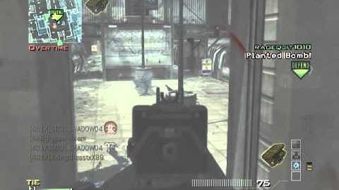 MW3 Demolition:  Ninja Defuse Epic Fail....