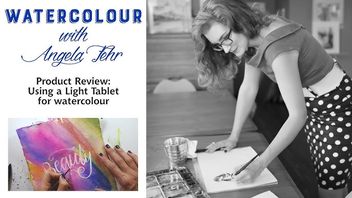 How to Use a Light Pad for Watercolor Painting & Art