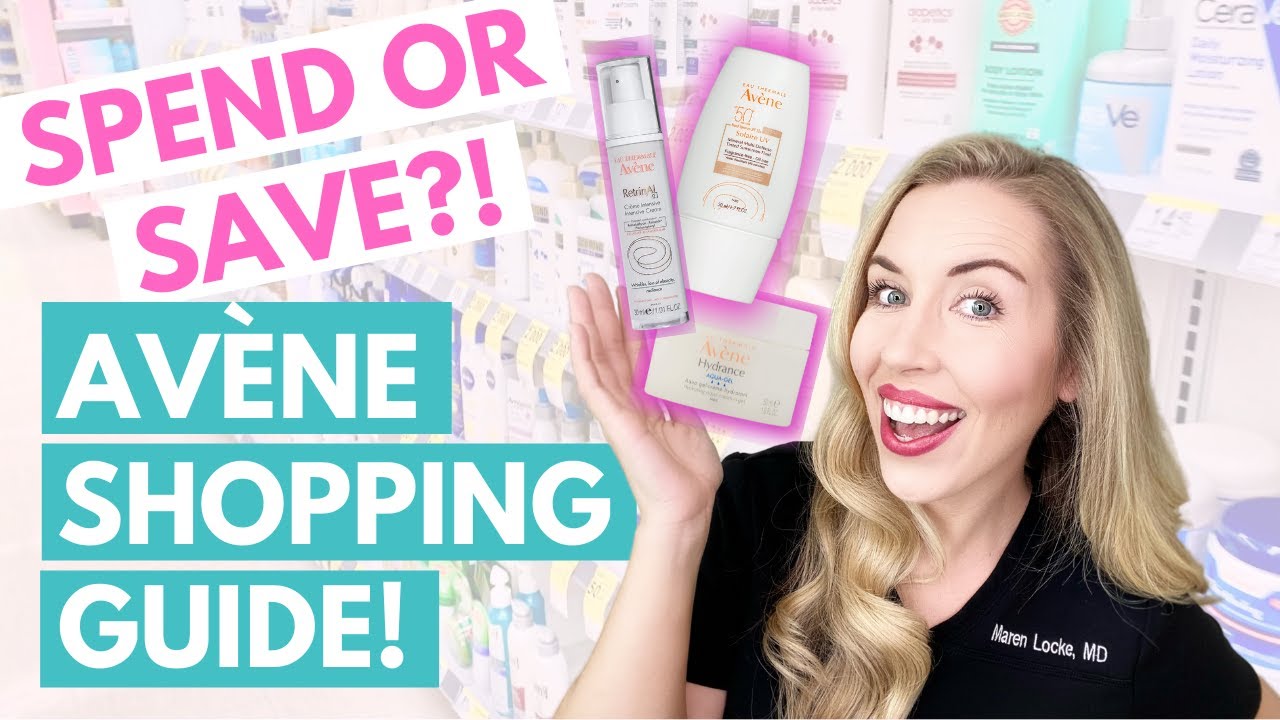 Your Avène Shopping Guide! | HITS and MISSES reviewed by The Budget Dermatologist