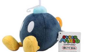 5 Official Bob-Omb Soft Stuffed Plush Toy