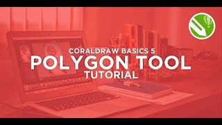 Coreldraw basics tutorial 5: How to use coreldraw polygon tool, episode 7