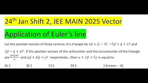 Let the position vectors of three vertices of a triangle be 4p ⃗+q ⃗-3r ⃗,-5p ⃗+q ⃗+2r ⃗ and2p ⃗
