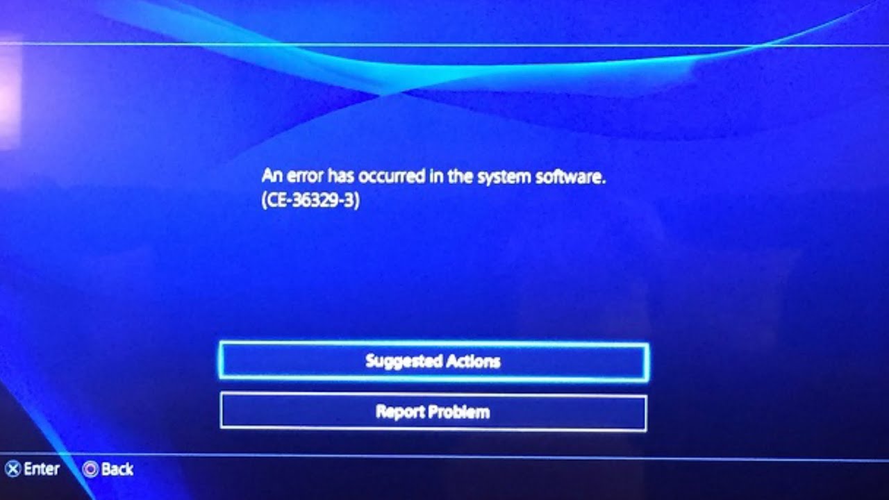 raid sjældenhed Sprede CE-36329-3 PS4 Error Code Hardware Update Fix. - YouTube
