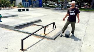 We Built This Skate Rail 8 Years Ago. Its Still Here.
