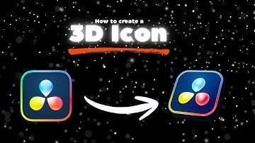 How to Create a Clean 3D Icon or Logo in DaVinci Resolve (Step by Step)