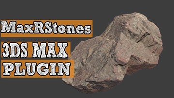 3Ds max Modeling Plugins_MaxRStones