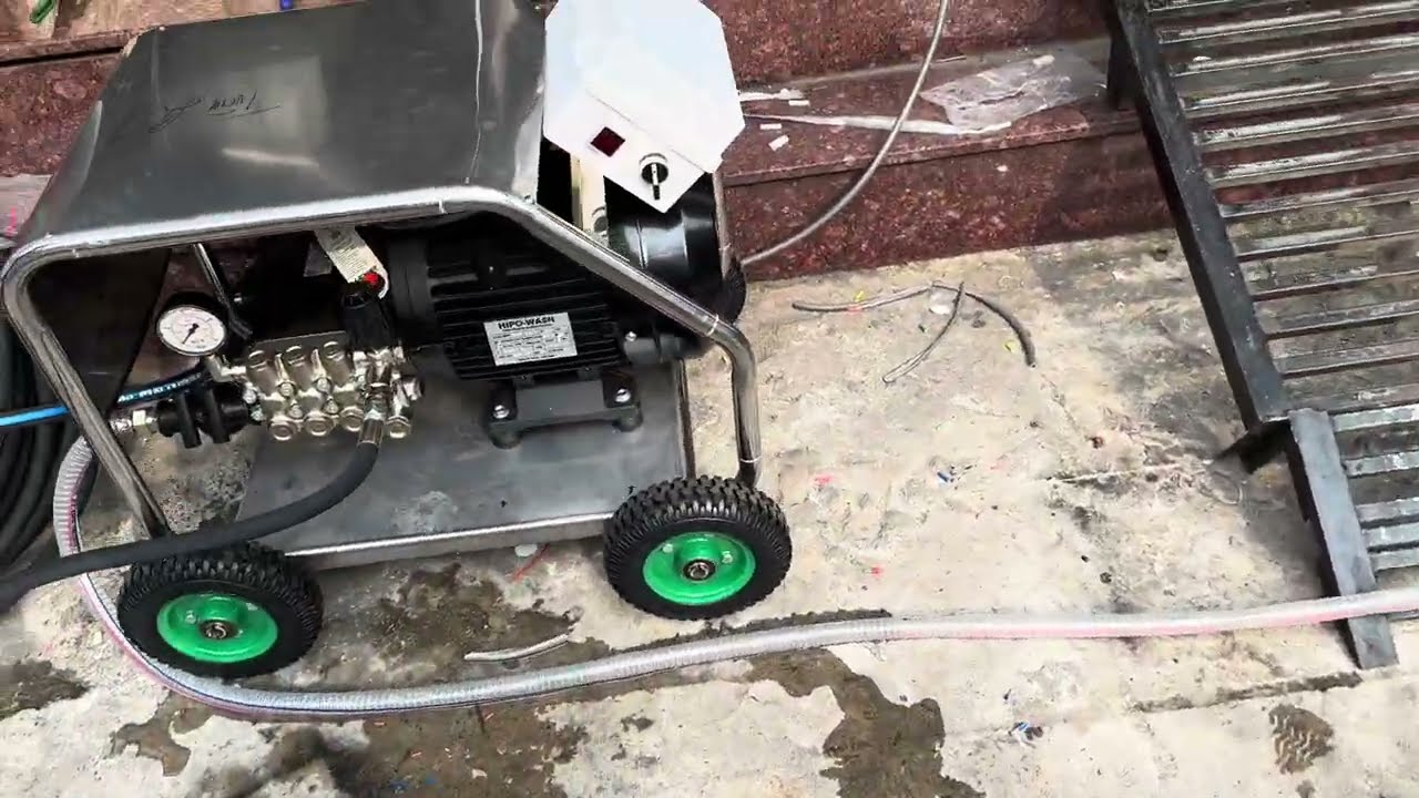 Máy xịt nước cao áp HIPO WASH 200 bar 21 lít 7.5kw chuẩn / 0932944911