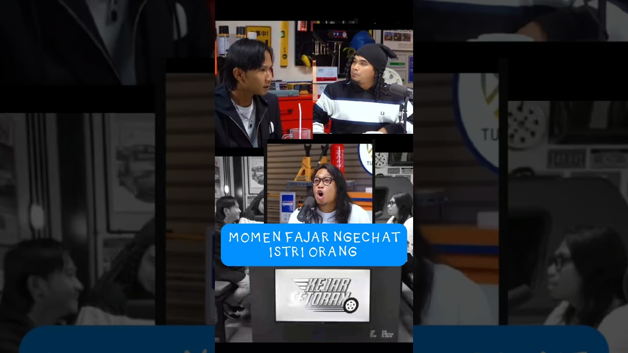 bisa bisanya chat bini orang 😭 #fajarsadboy #maell_lee #prazteguh #podcast #lucu #fyp #clips