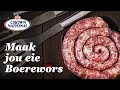 Maak jou eie Boerewors