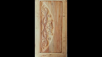 Build A Modern Door Design With A CNC Router Machine. Most Amazing CNC Wood Furniture Design.