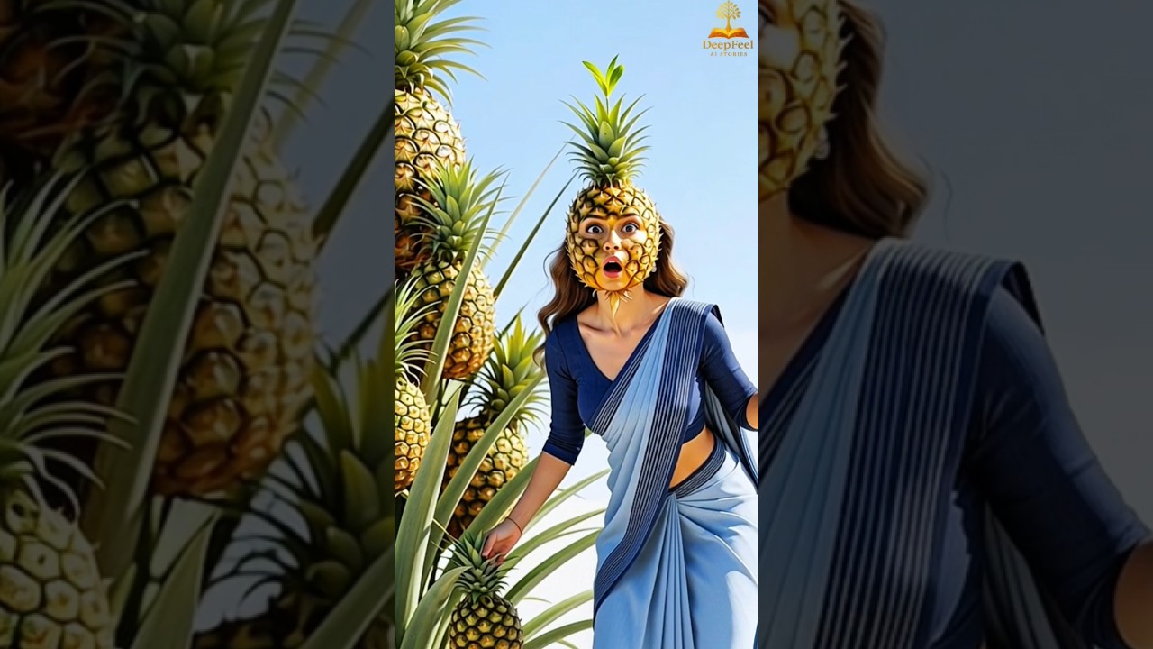 When Shalu’s Face Turned Into a Pineapple! 😱🍍