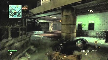 MW3 l Bootleg Throwing Knife Tutorial / Throwing Knife Spot