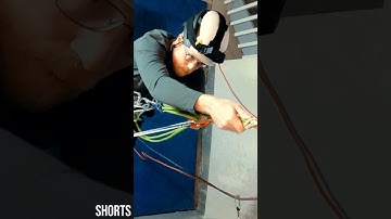 Preview to How to Transition from Rappelling on Two Climbing Ropes to Ascending the Ropes #shorts