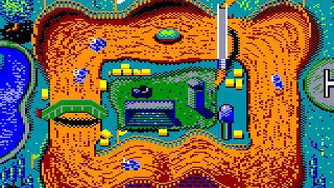 Rally Cross - Amstrad CPC - Gameplay 🎮