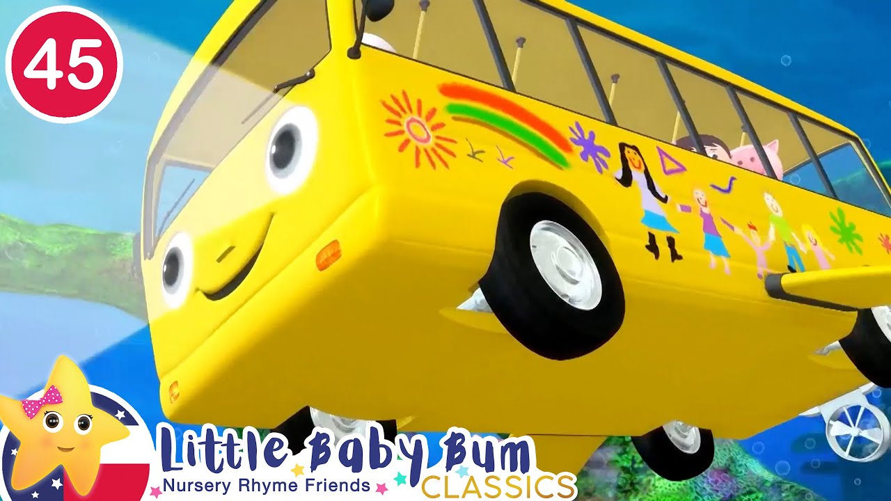 ⁣Koła autobusu pod wodą! | Piosenki i Rymowanki Dla Dzieci! | Little Baby Bum po polsku