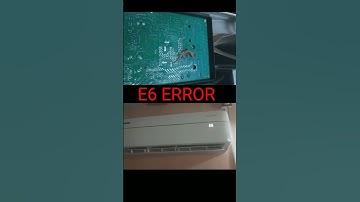 E6 error code ac #shorts #error #E6