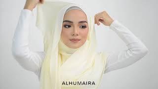 BASIC ESSENTIAL PLAIN SHAWL Styling Tutorial Style 33