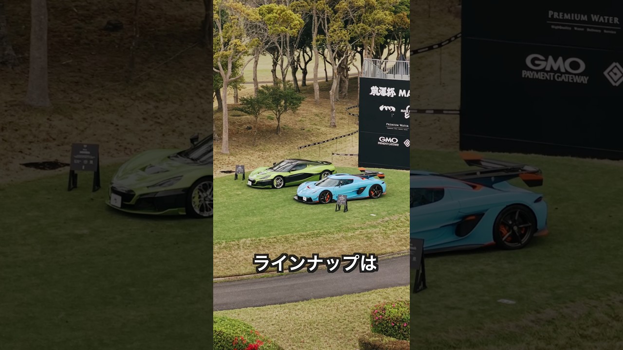 この中で知ってるクルマは何台ありますか? #前澤友作 #前澤杯 #ハイパーカー
