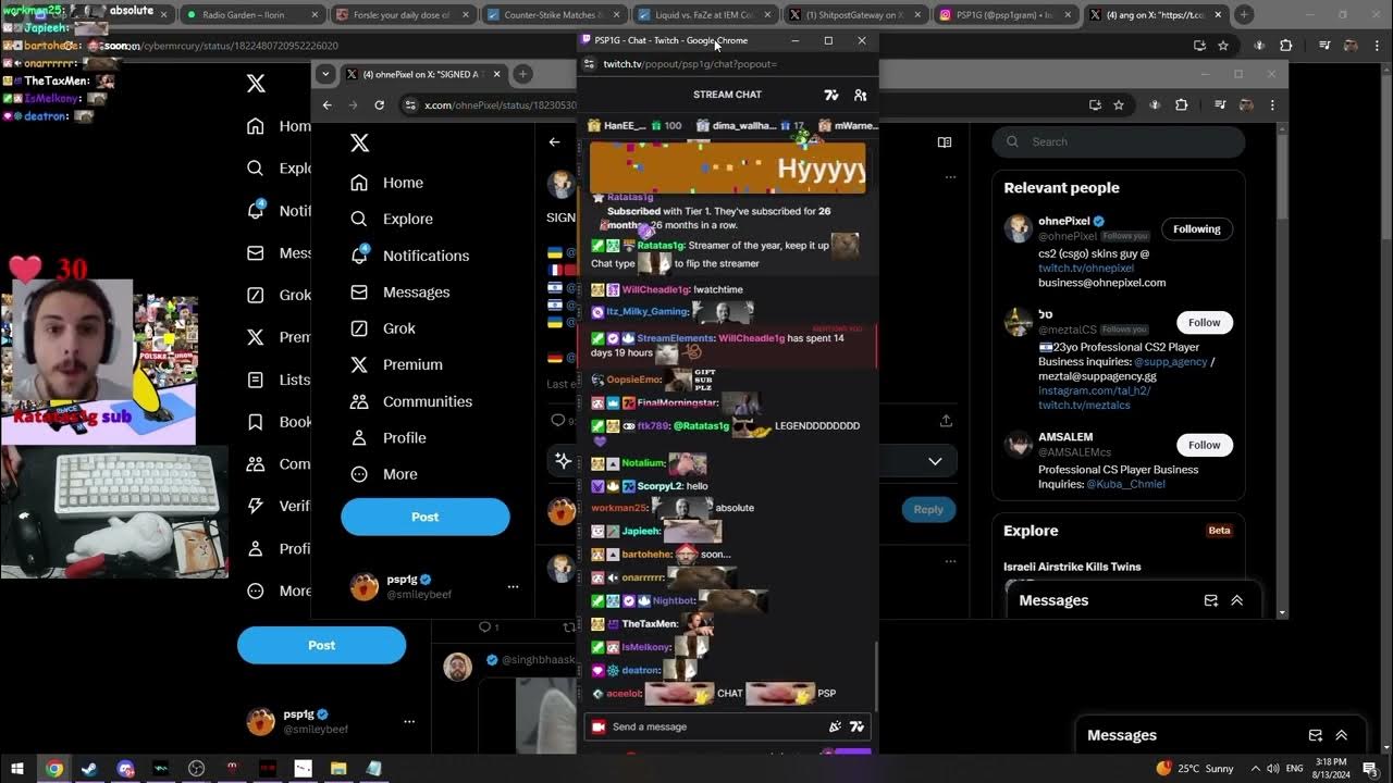 (13/8/24 VOD PART 1)(Radio Garden+GeoGuessr) SUPER SILY INTRO, RADIO