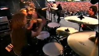 Brian And Roger-Hammer To Fall Live In Holland 2002