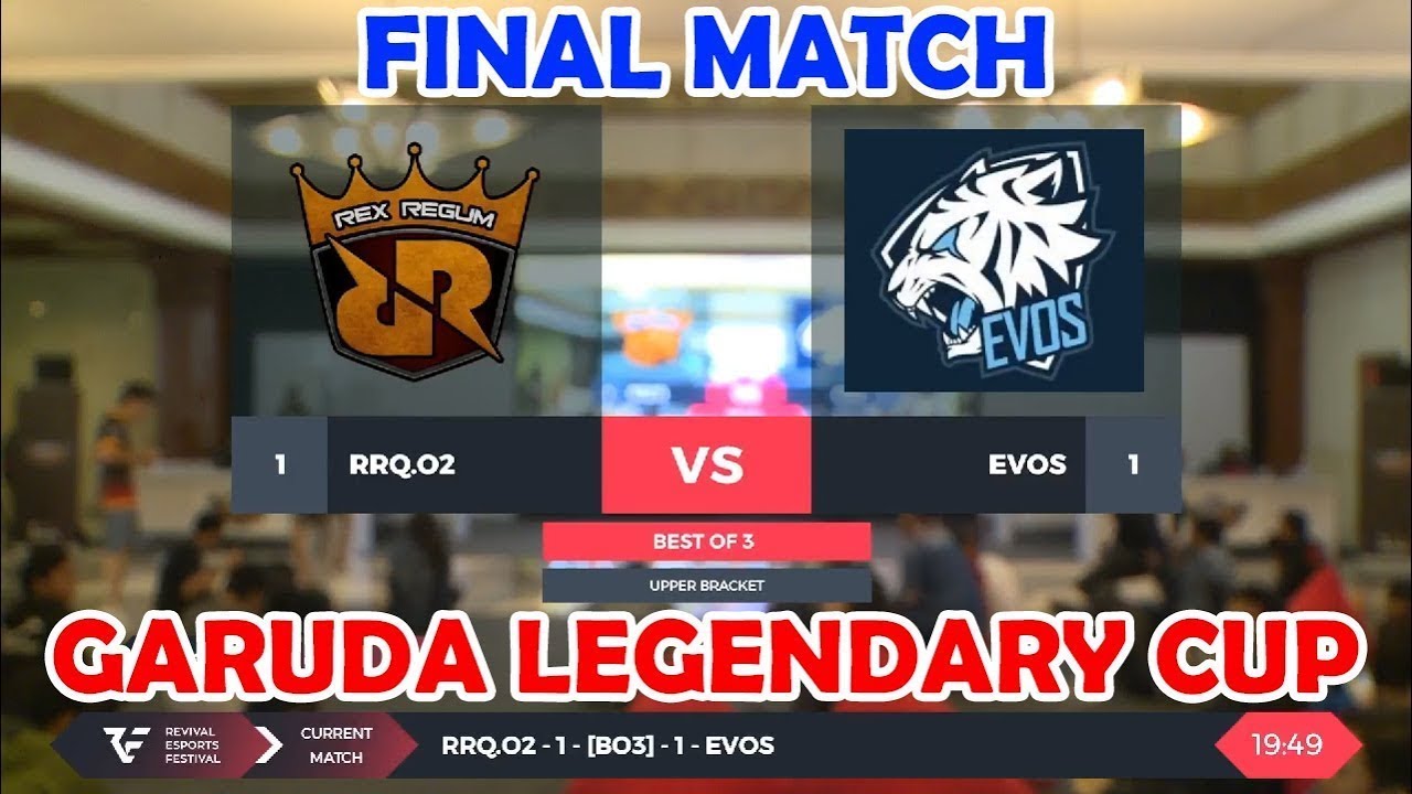 RRQ VS EVOS GARUDA LEGENDARY CUP MATCH 3 FINAL