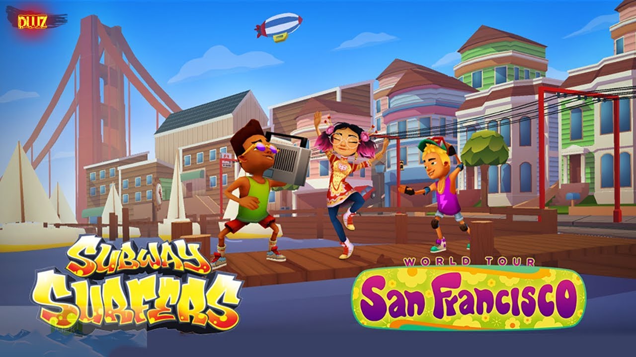 Jogue Subway Surfers São Francisco jogo online grátis