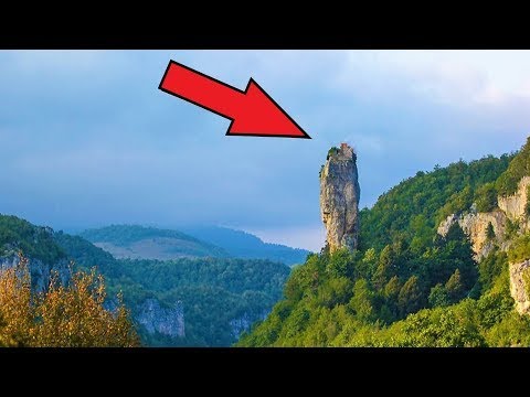 Wideo: Wiszący kamień - kaprys natury