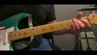 Em Pentatonic Smokestack Lightning exercise. Part one