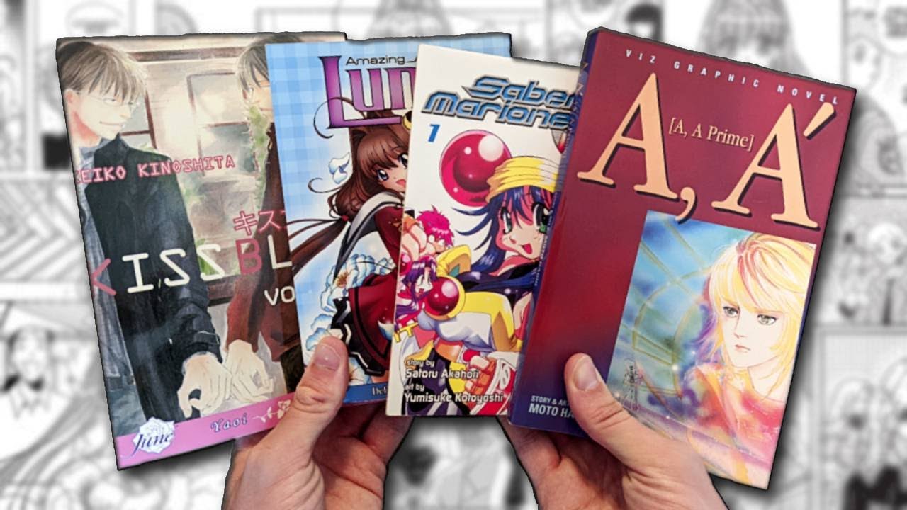 I found rare out of print manga at a secondhand bookstore!