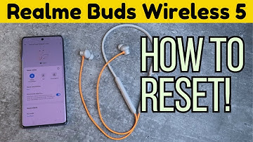 Hoe de Realme Buds Wireless 5 ANC-nekband en Realme Link-app te resetten, verbinding maken en fun...
