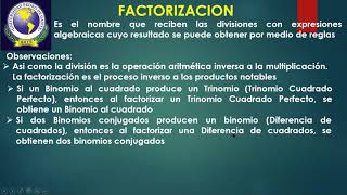 FACTORIZACION, TRINOMIO CUADRADO PERFECTO