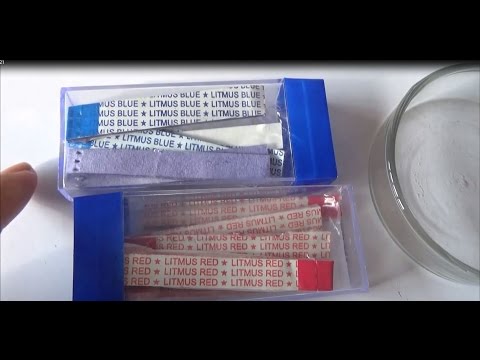 वीडियो: नीले लिटमस पत्र को अम्ल युक्त पदार्थ में डुबाने पर क्या अभिक्रिया होती है?