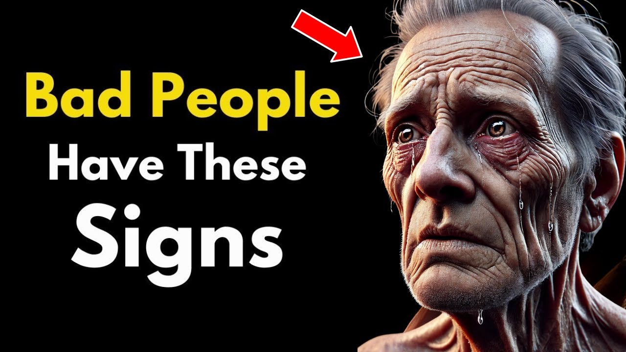 🔴BEAWARE! 😒 10 EVIDENT Signs that there is a EVIL person next to you | Stoic Philosophy
