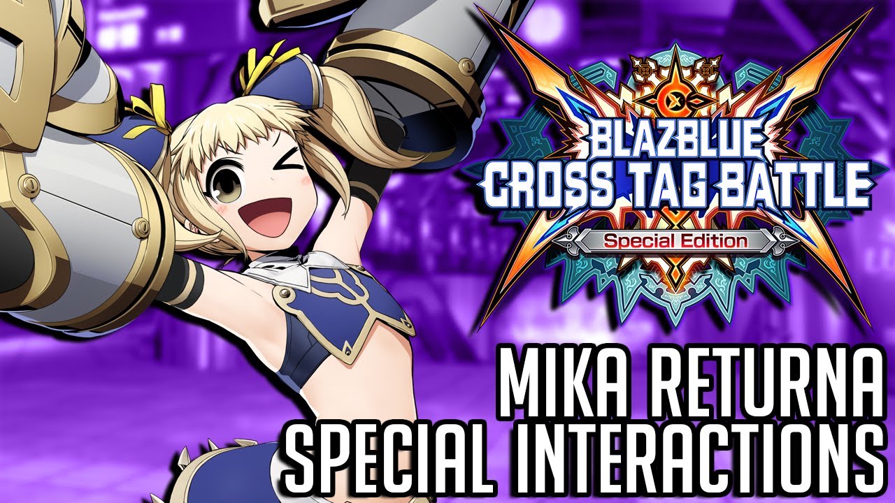 BlazBlue: Cross Tag Battle — особые взаимодействия Мики