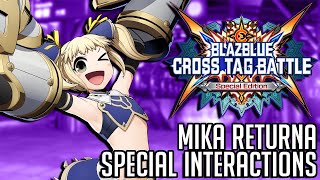 BlazBlue: Cross Tag Battle - Mika's Special Interactions