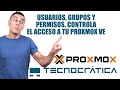Proxmox ve usuarios permisos pools