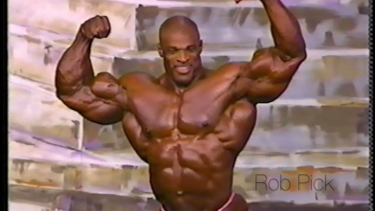 Ronnie Coleman Posing Routine At 1999 British Grand Prix - YouTube