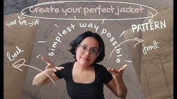 Create Your Perfect Jacket | Full Pattern Drafting | Tutorial for Beginners | Midnight GN1(part-1)